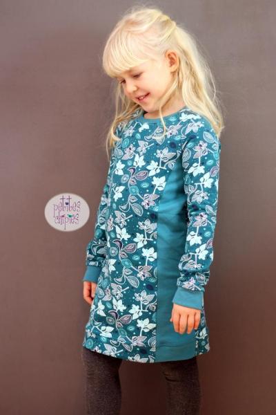 Fadenkäfer Papierschnittmuster Kleid Mila Kinder